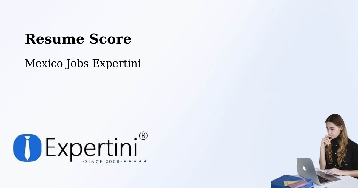 Resume Score & Job Description Match Tool – Ticul - Mexico Jobs Expertini
