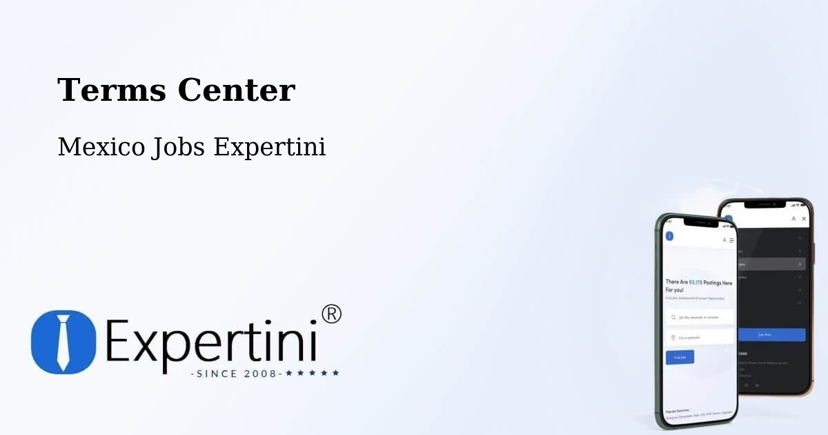 Terms of Service – Ticul - Mexico Jobs Expertini